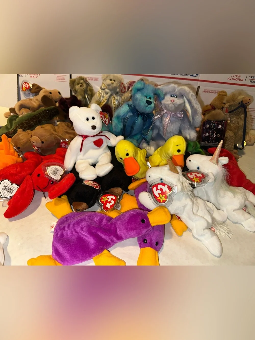Rare TY Beanie Baby 1993 Bundle of 38
